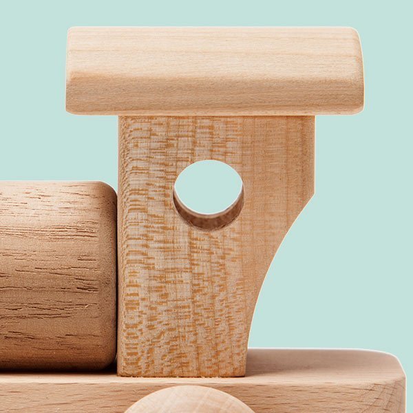 Wooden Train - obrazek 2